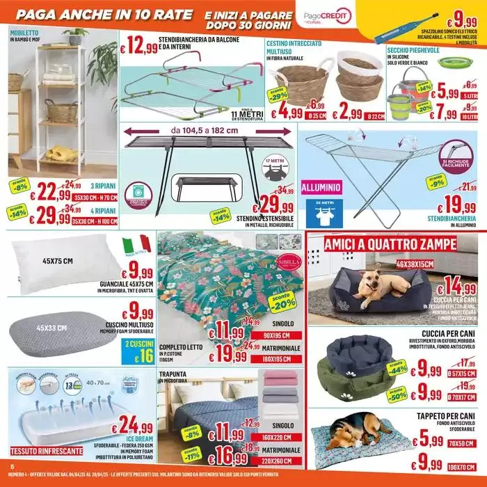 Paga anche in 10 rate da 7 aprile a 30 aprile di 2025 - Pagina del volantino 15