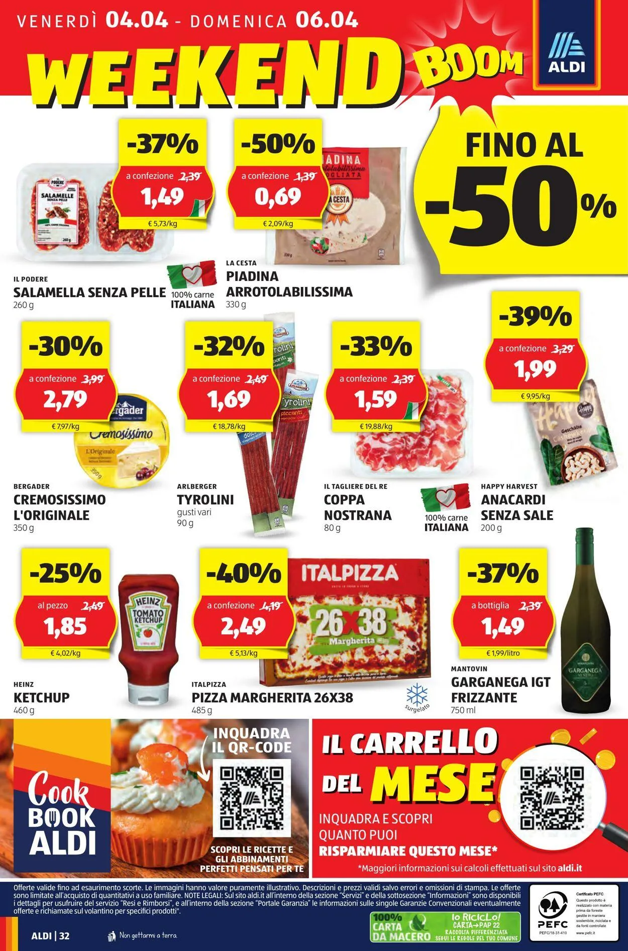 Aldi Volantino attuale da 31 marzo a 6 aprile di 2025 - Pagina del volantino 32