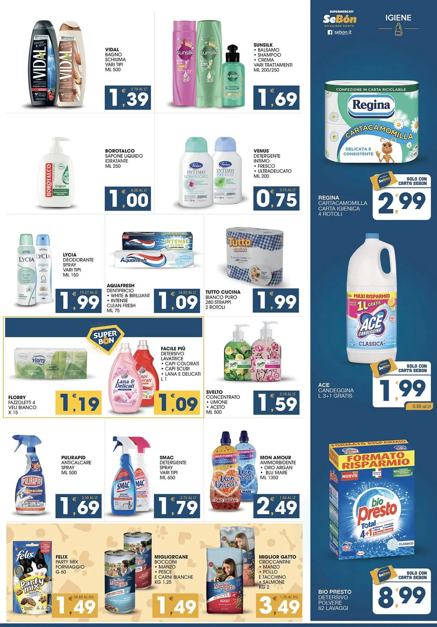 Volantino SeBón Supermercati da 10 settembre a 19 settembre di 2024 - Pagina del volantino 11