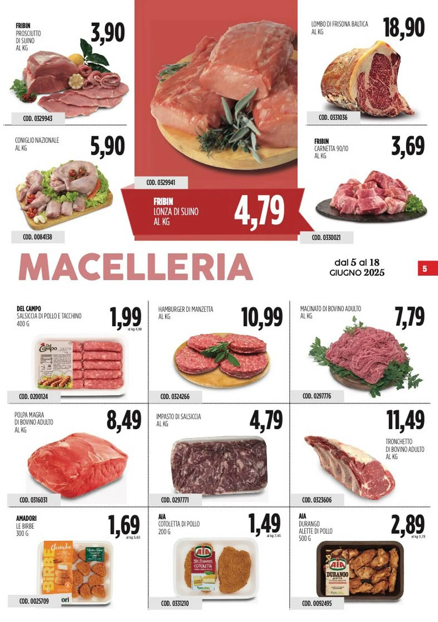 Volantino Carico Cash & Carry da 5 giugno a 18 giugno di 2025 - Pagina del volantino 5