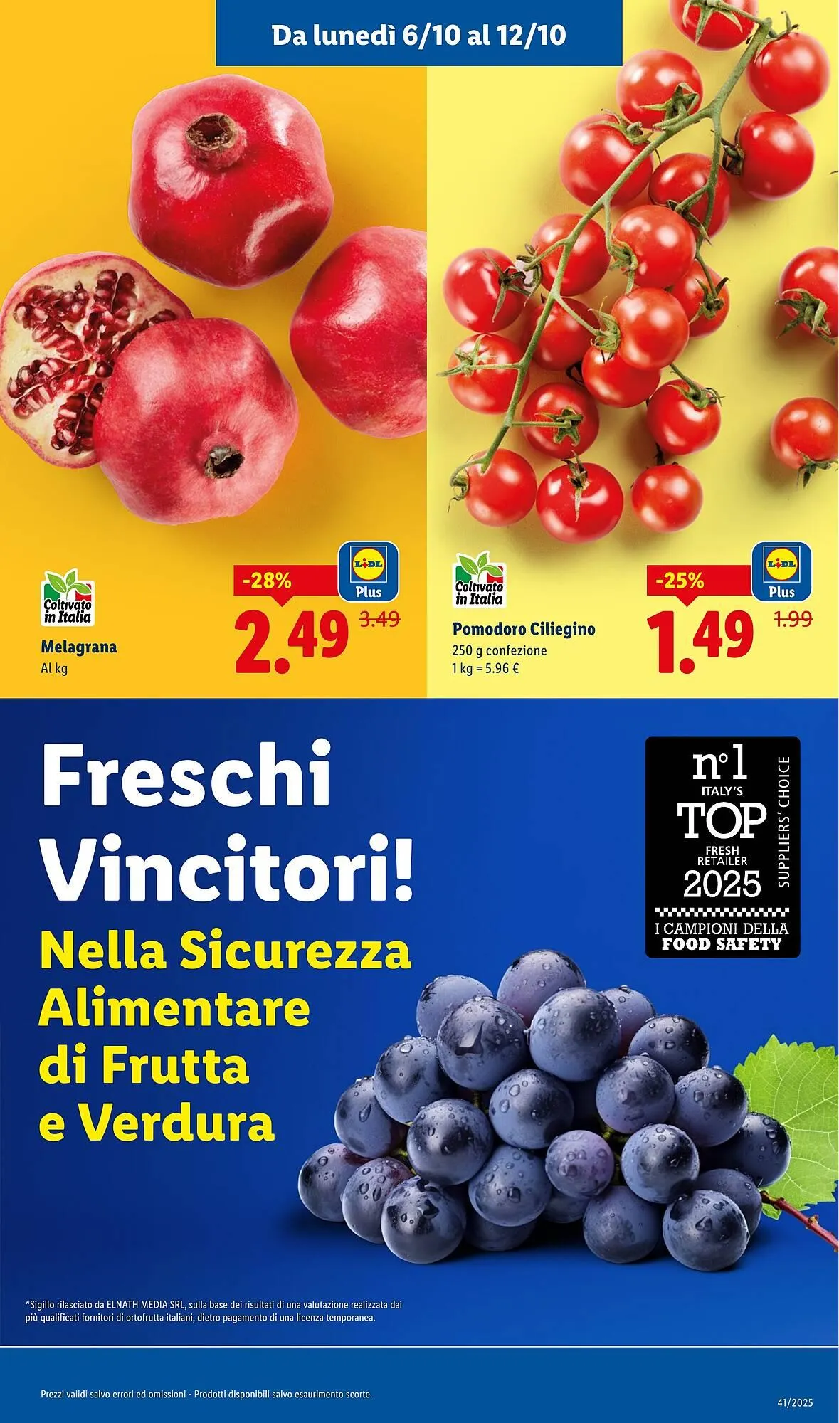 Volantino Lidl da 6 ottobre a 12 ottobre di 2025 - Pagina del volantino 3
