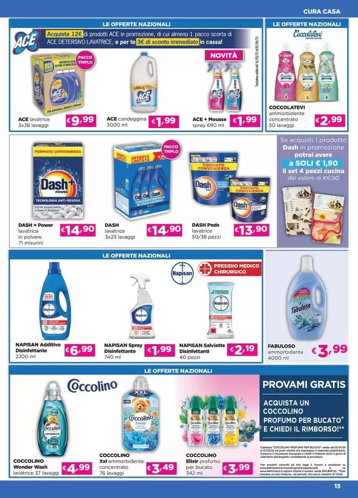 Oltre la convenienza da 17 marzo a 8 aprile di 2025 - Pagina del volantino 13