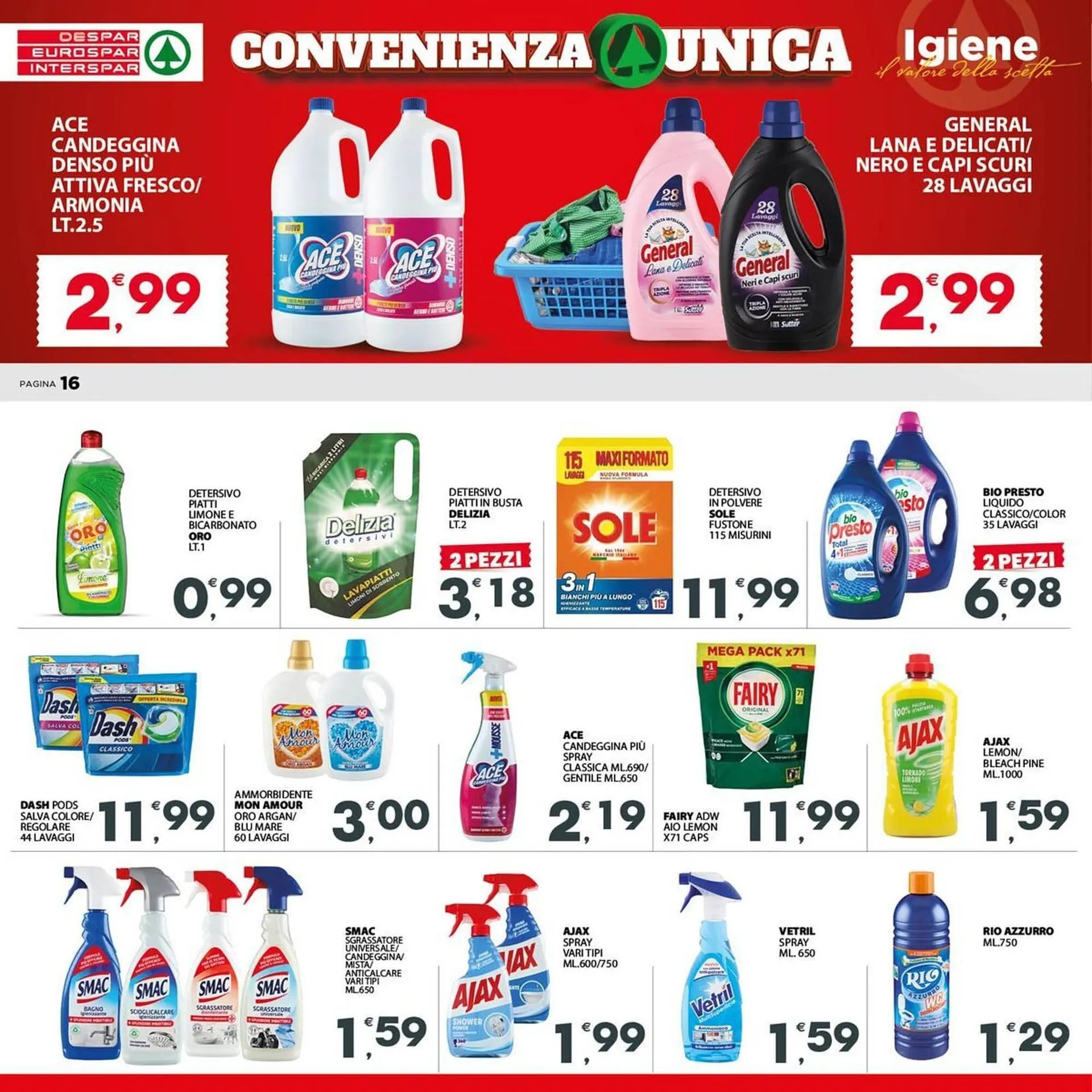 Volantino Despar da 7 luglio a 16 luglio di 2025 - Pagina del volantino 16