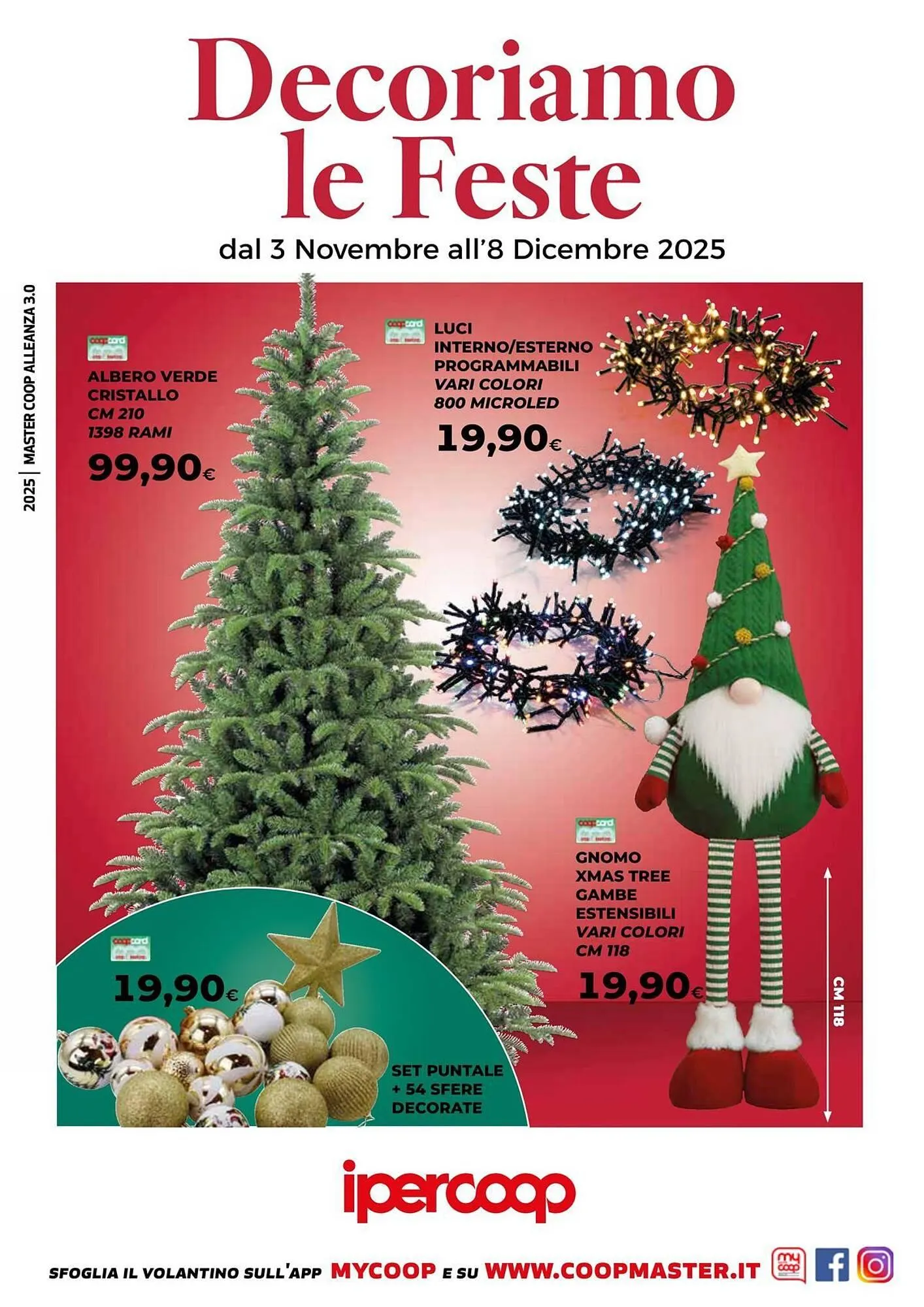 Volantino Ipercoop da 3 novembre a 8 dicembre di 2025 - Pagina del volantino 1