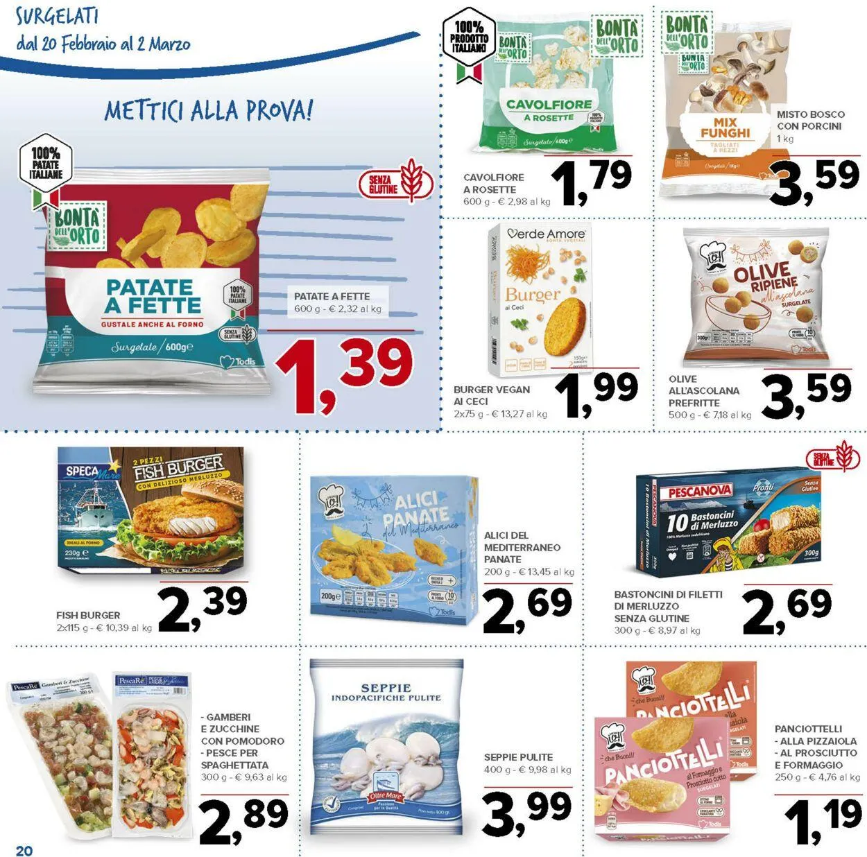 Todis Volantino attuale da 2 aprile a 16 aprile di 2025 - Pagina del volantino 20