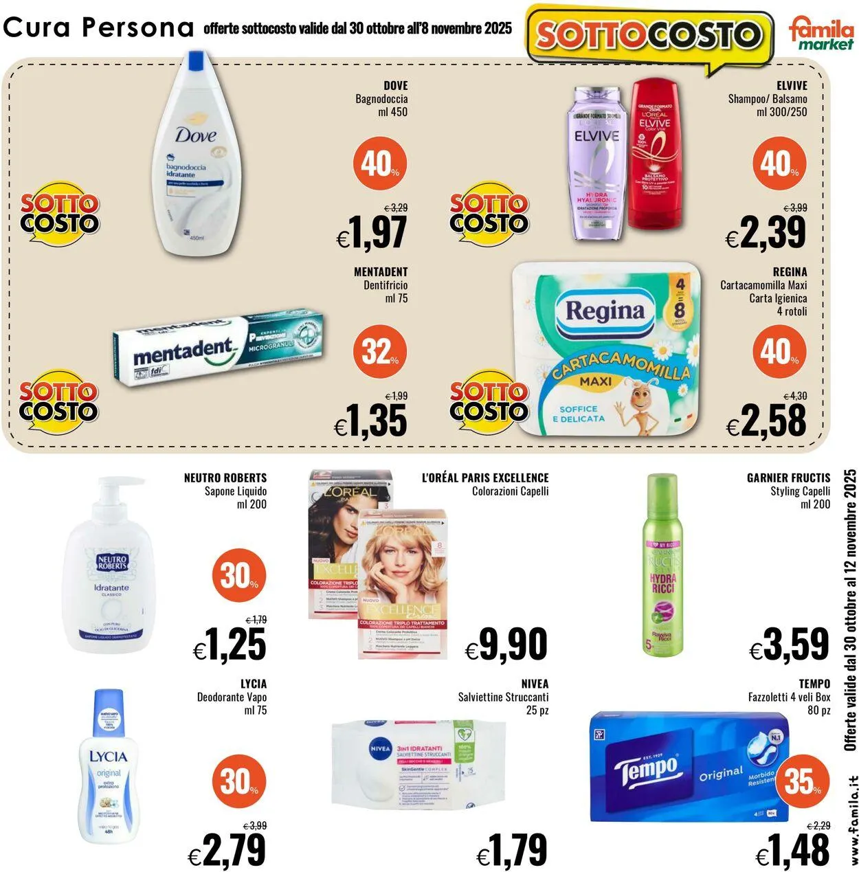 Famila Volantino attuale da 30 ottobre a 12 novembre di 2025 - Pagina del volantino 9