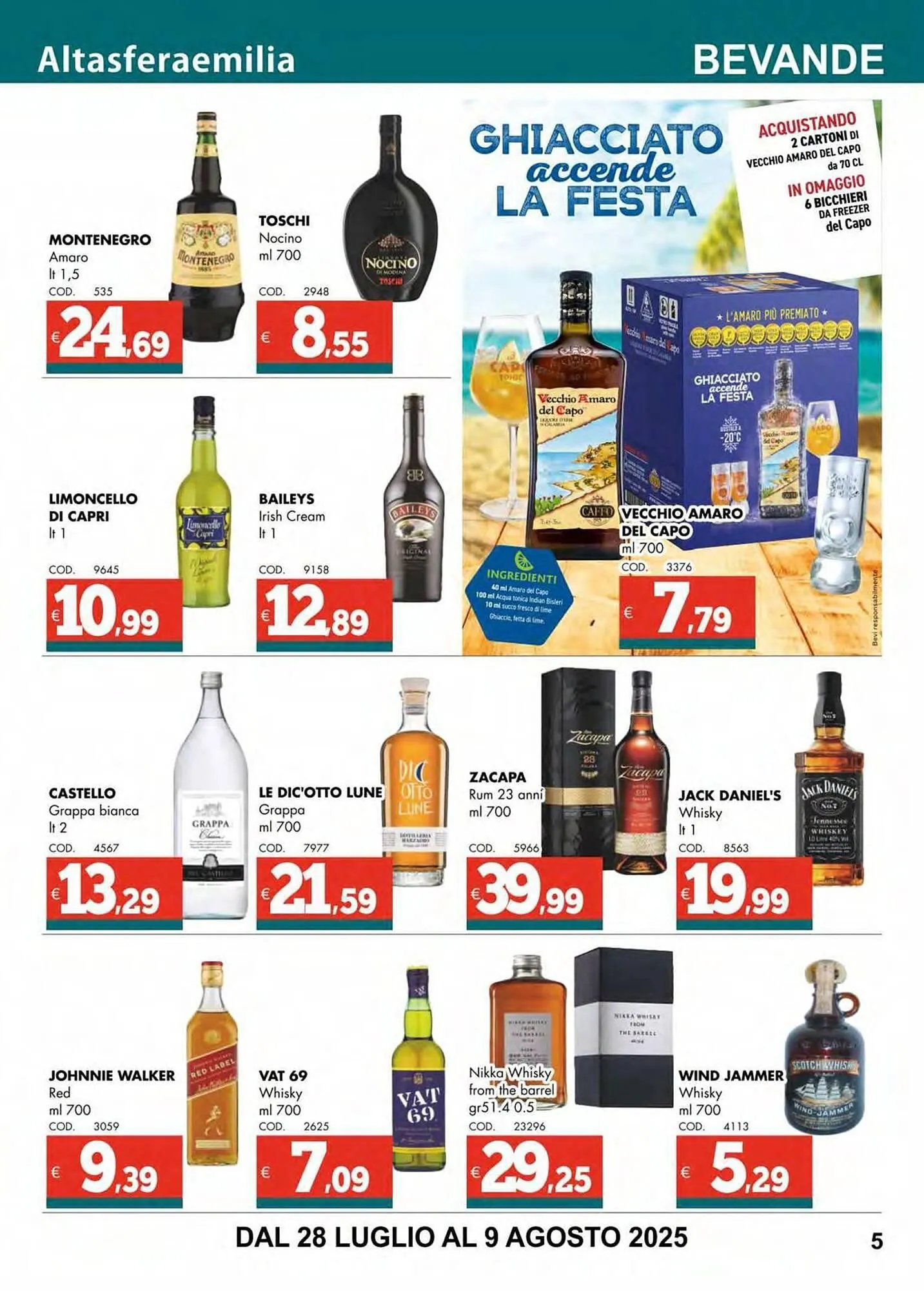 Volantino Altasfera da 28 luglio a 9 agosto di 2025 - Pagina del volantino 5