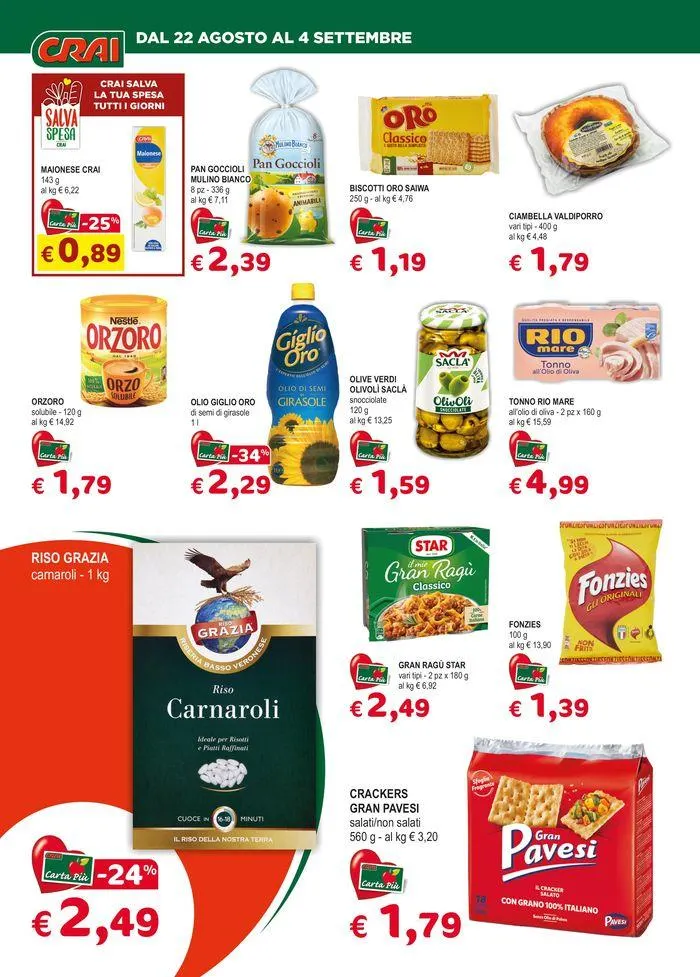 Sconti sulle grandi marche da 22 agosto a 4 settembre di 2024 - Pagina del volantino 6