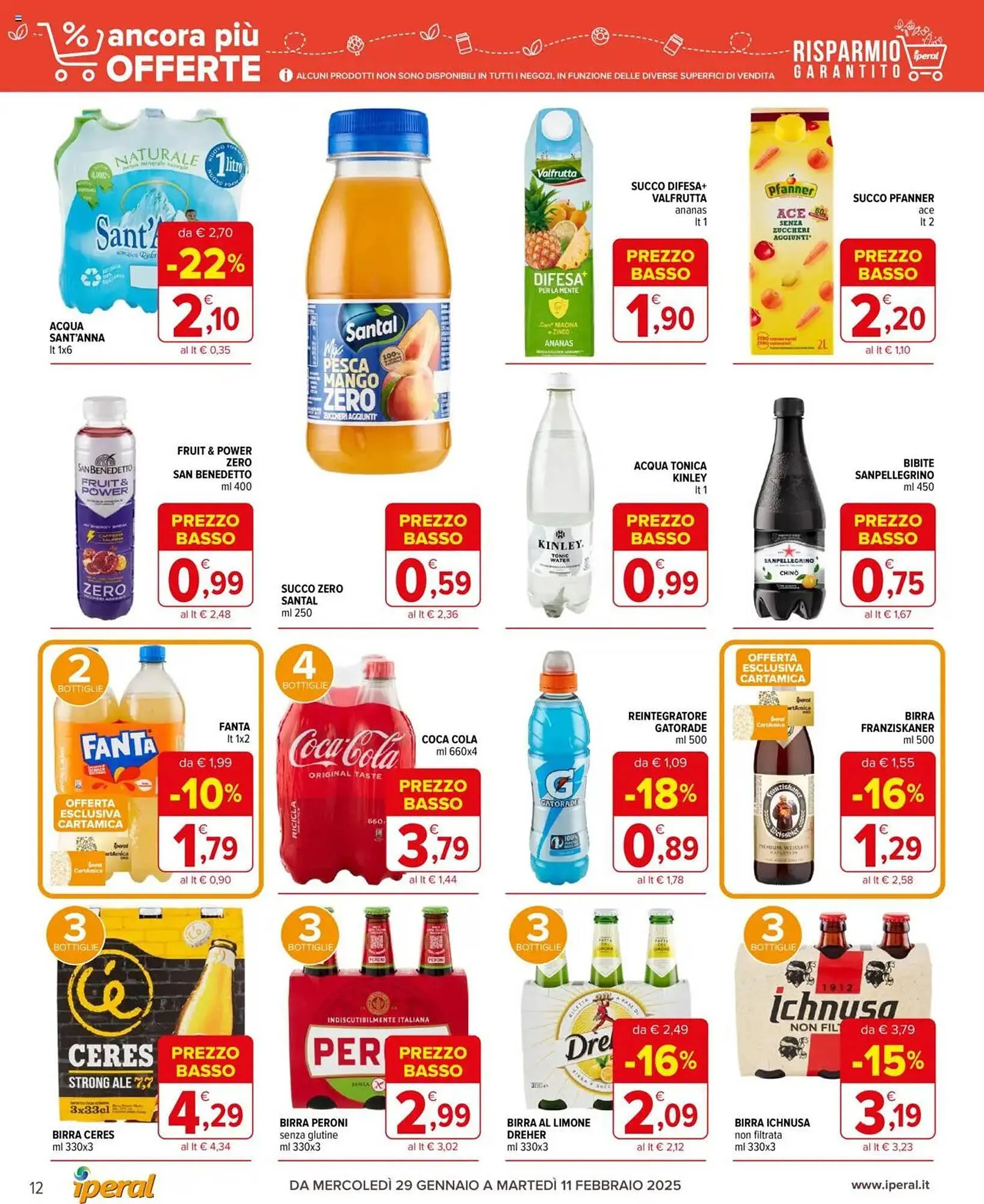 Volantino Iperal da 29 gennaio a 11 febbraio di 2025 - Pagina del volantino 12