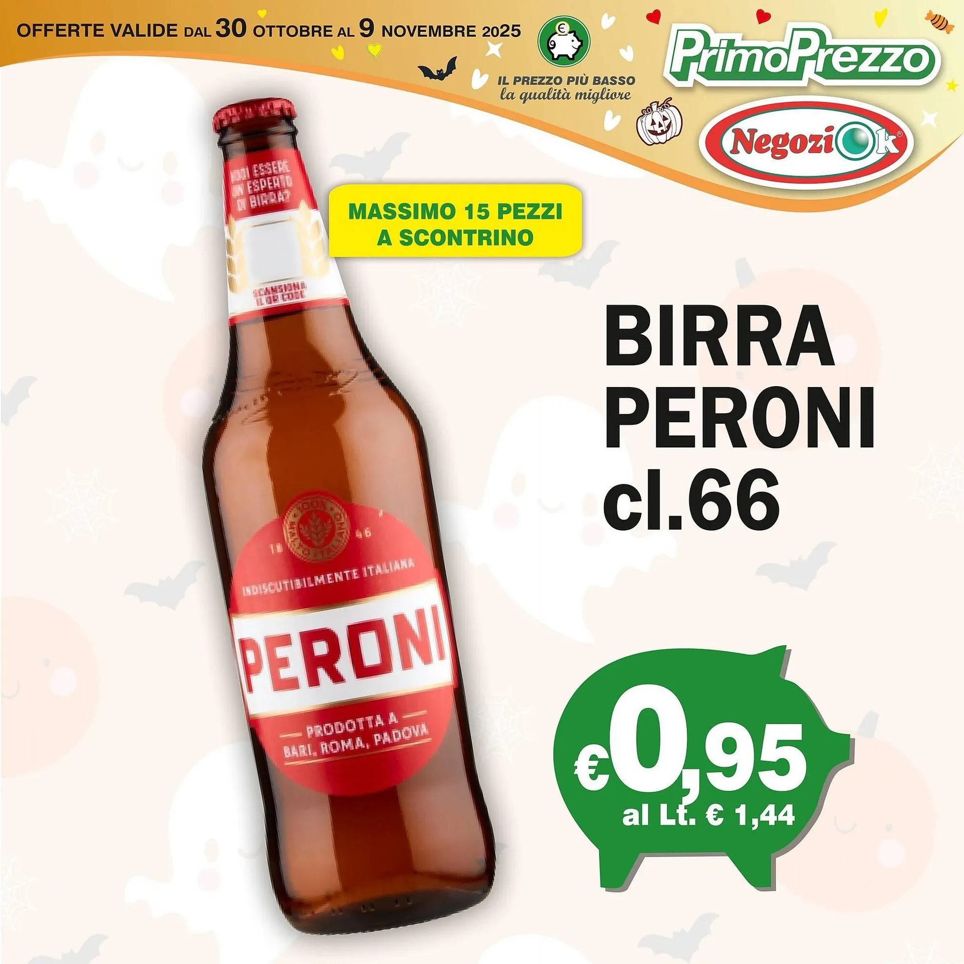 Volantino Primo Prezzo da 4 novembre a 9 novembre di 2025 - Pagina del volantino 1