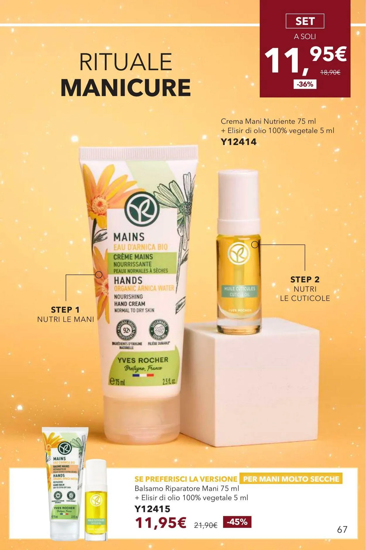 Yves Rocher Volantino attuale da 25 dicembre a 8 gennaio di 2026 - Pagina del volantino 67