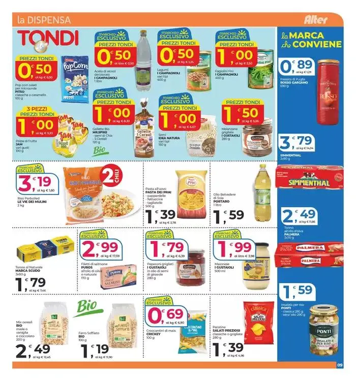 Prezzi tondi da 24 aprile a 4 maggio di 2025 - Pagina del volantino 9