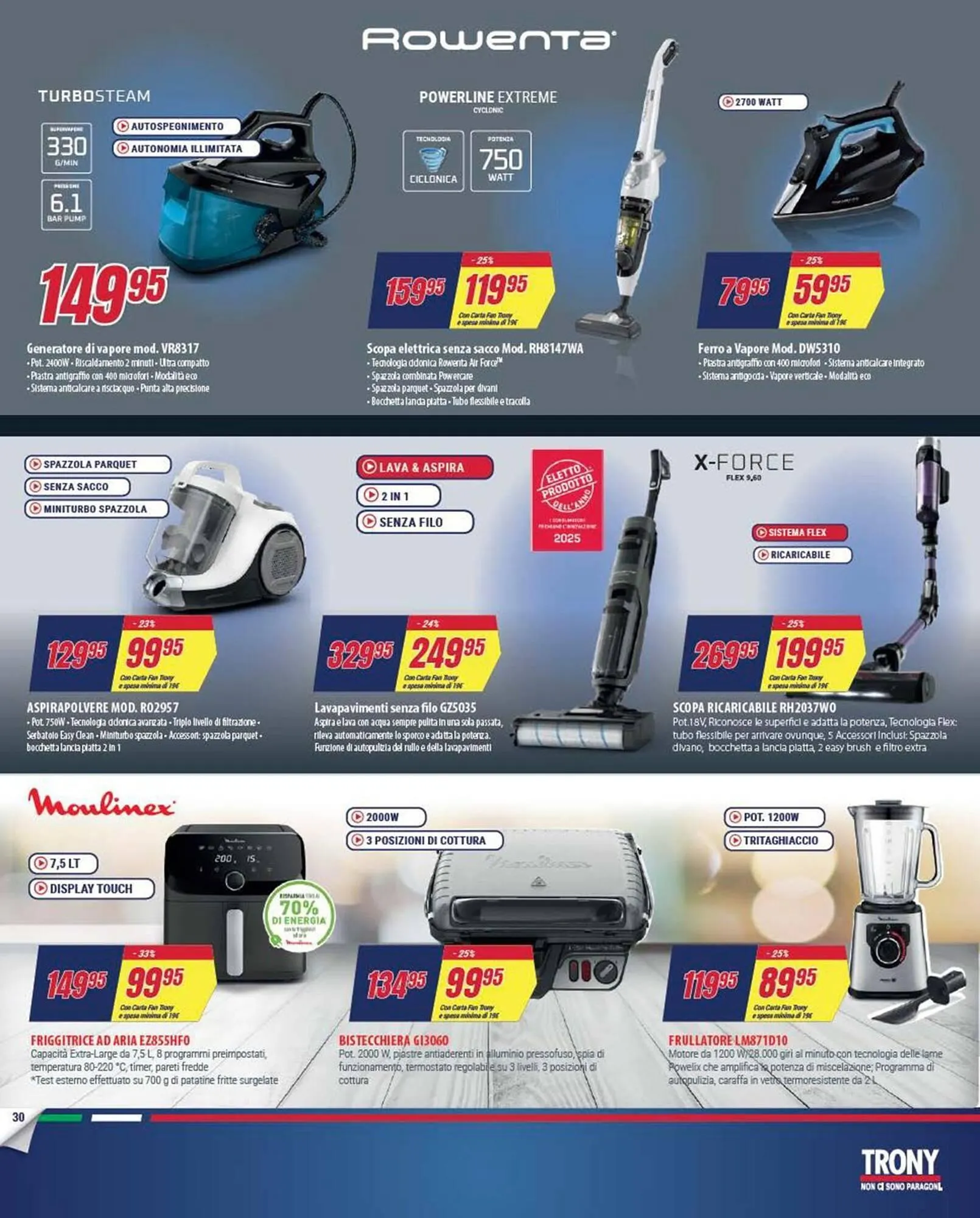 Volantino Trony da 27 dicembre a 14 gennaio di 2026 - Pagina del volantino 30