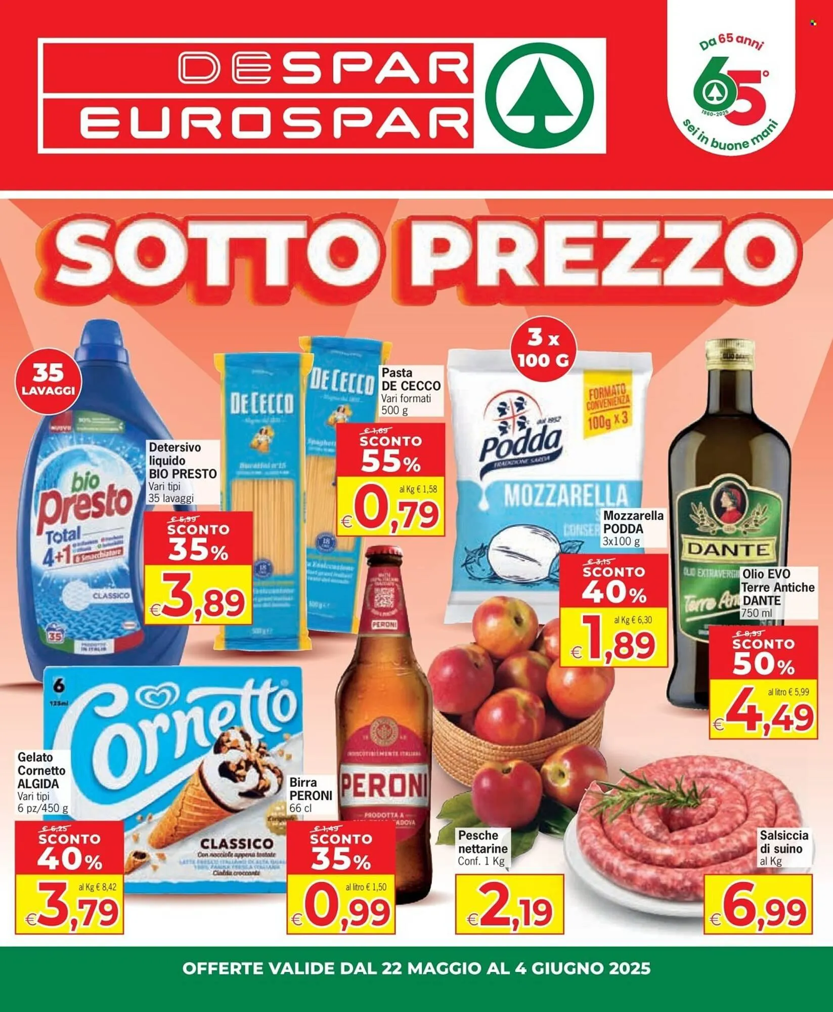 Volantino Eurospar da 22 maggio a 4 giugno di 2025 - Pagina del volantino 1