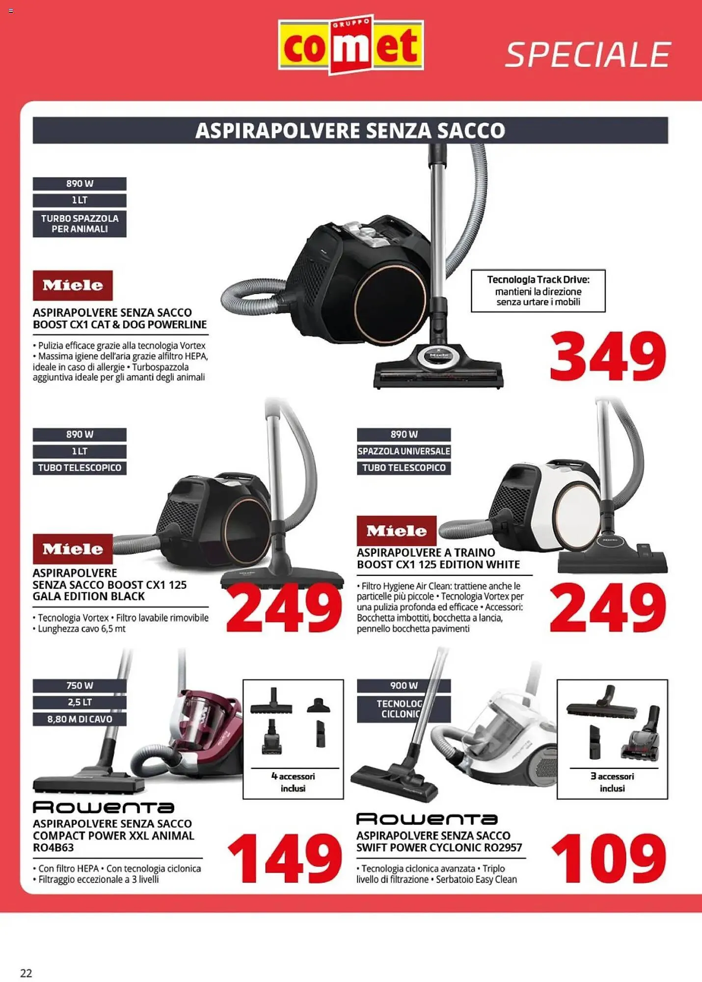 Volantino Comet da 20 marzo a 8 aprile di 2026 - Pagina del volantino 22