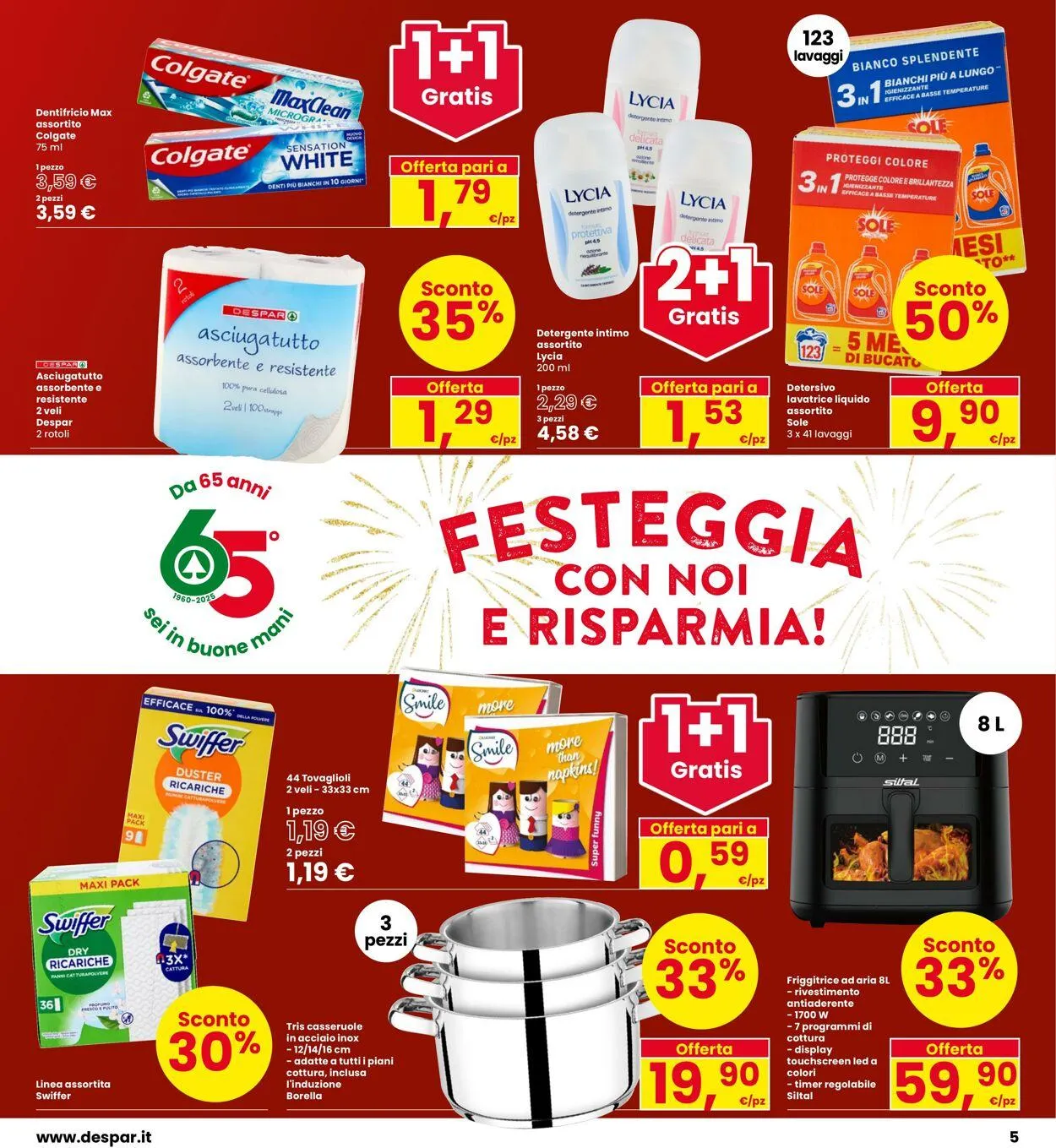 Interspar Volantino attuale da 31 luglio a 9 agosto di 2025 - Pagina del volantino 5