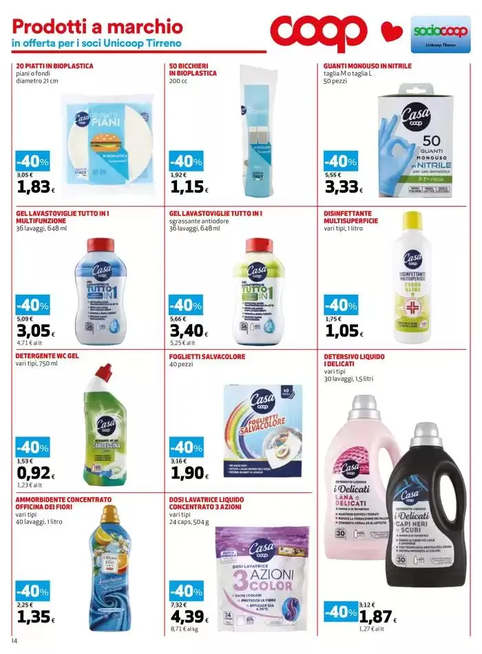 40% di sconto x4 settimane da 27 febbraio a 26 marzo di 2025 - Pagina del volantino 14