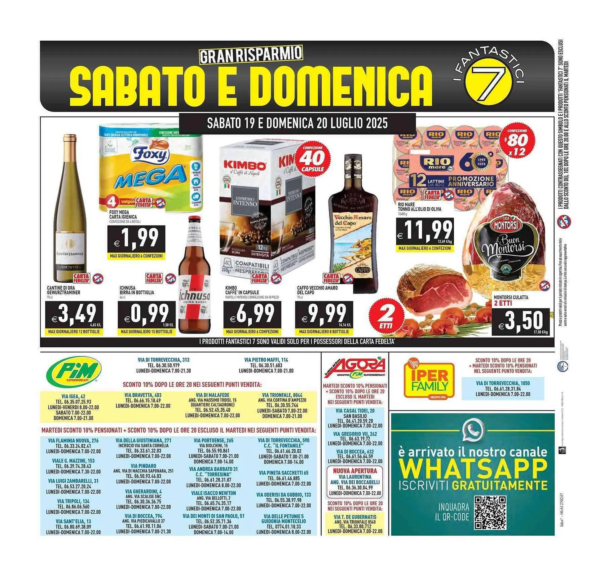 Volantino Supermercati Agorà da 16 luglio a 24 luglio di 2025 - Pagina del volantino 24