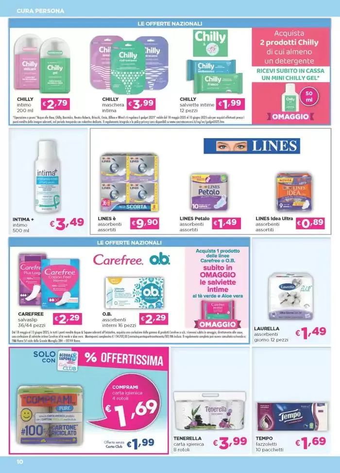 Da giovedì 22 Maggio a martedì 10 Giugno da 19 maggio a 10 giugno di 2025 - Pagina del volantino 10