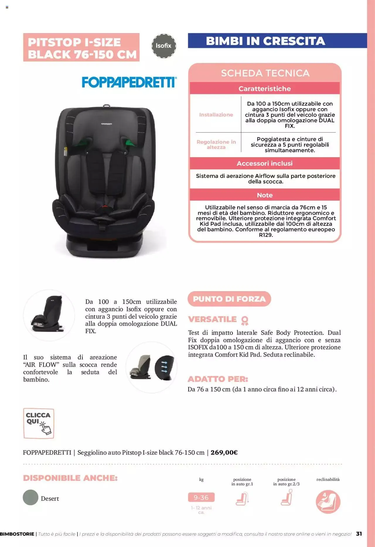 Bimbo store - Catalogo - Numero 3 da 3 gennaio a 31 gennaio di 2024 - Pagina del volantino 31