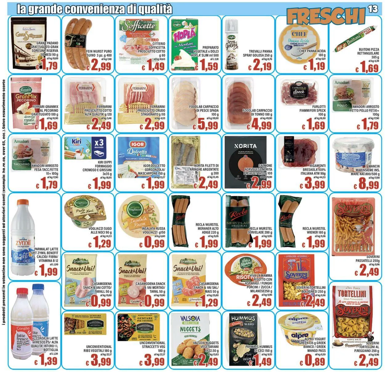 Top Supermercati Volantino attuale da 26 marzo a 9 aprile di 2026 - Pagina del volantino 13