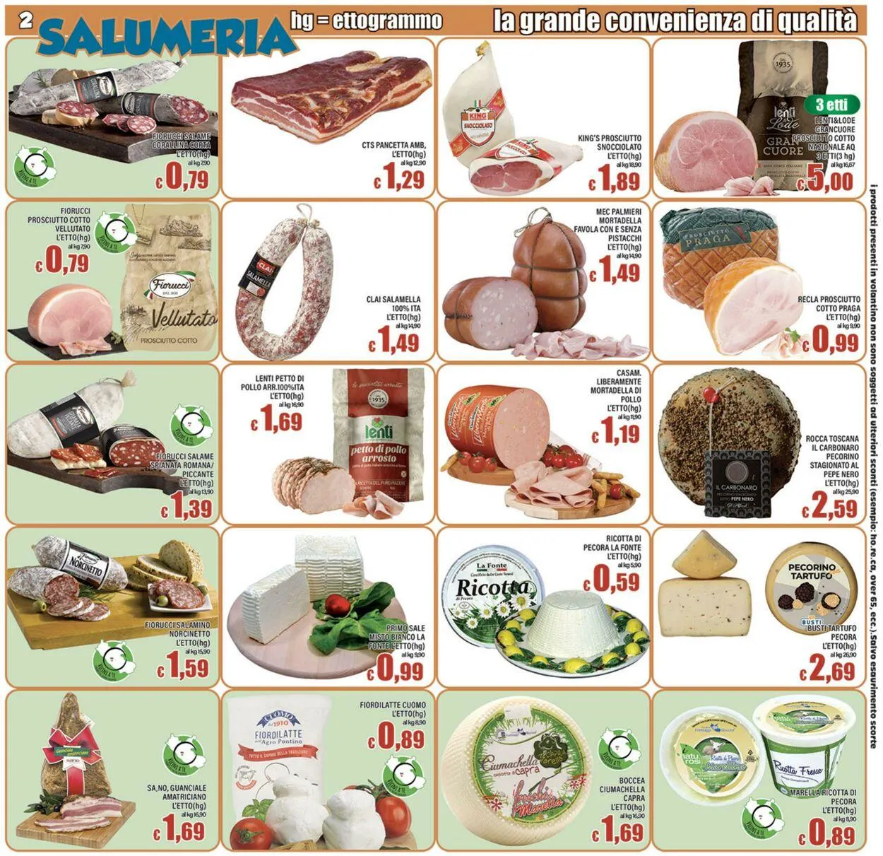 Top Supermercati Volantino attuale da 25 settembre a 9 ottobre di 2025 - Pagina del volantino 2