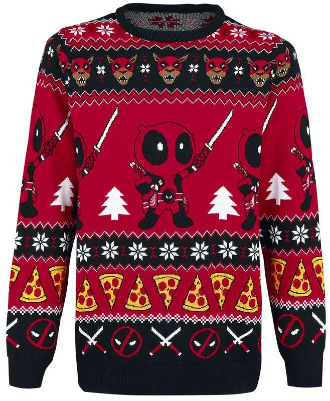 Wish You A Deadpool Christmas | Christmas jumper | multicolore | Deadpool