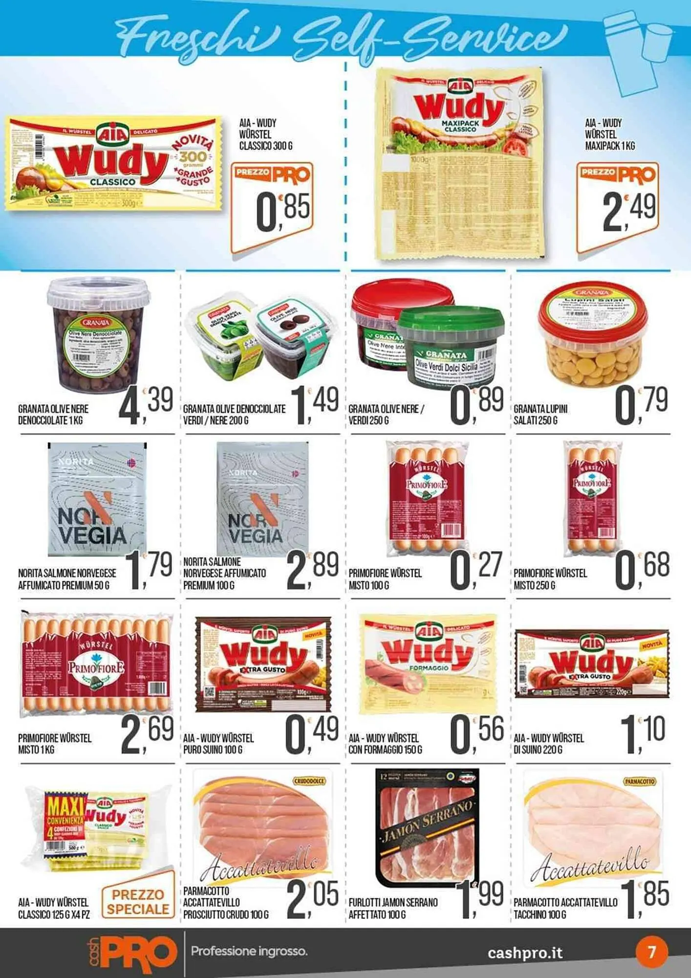 Volantino Cash pro da 7 luglio a 20 luglio di 2025 - Pagina del volantino 7