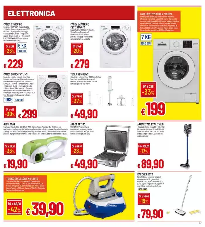 GRANDI SCONTI GRANDI FORMATI da 5 maggio a 14 maggio di 2025 - Pagina del volantino 27