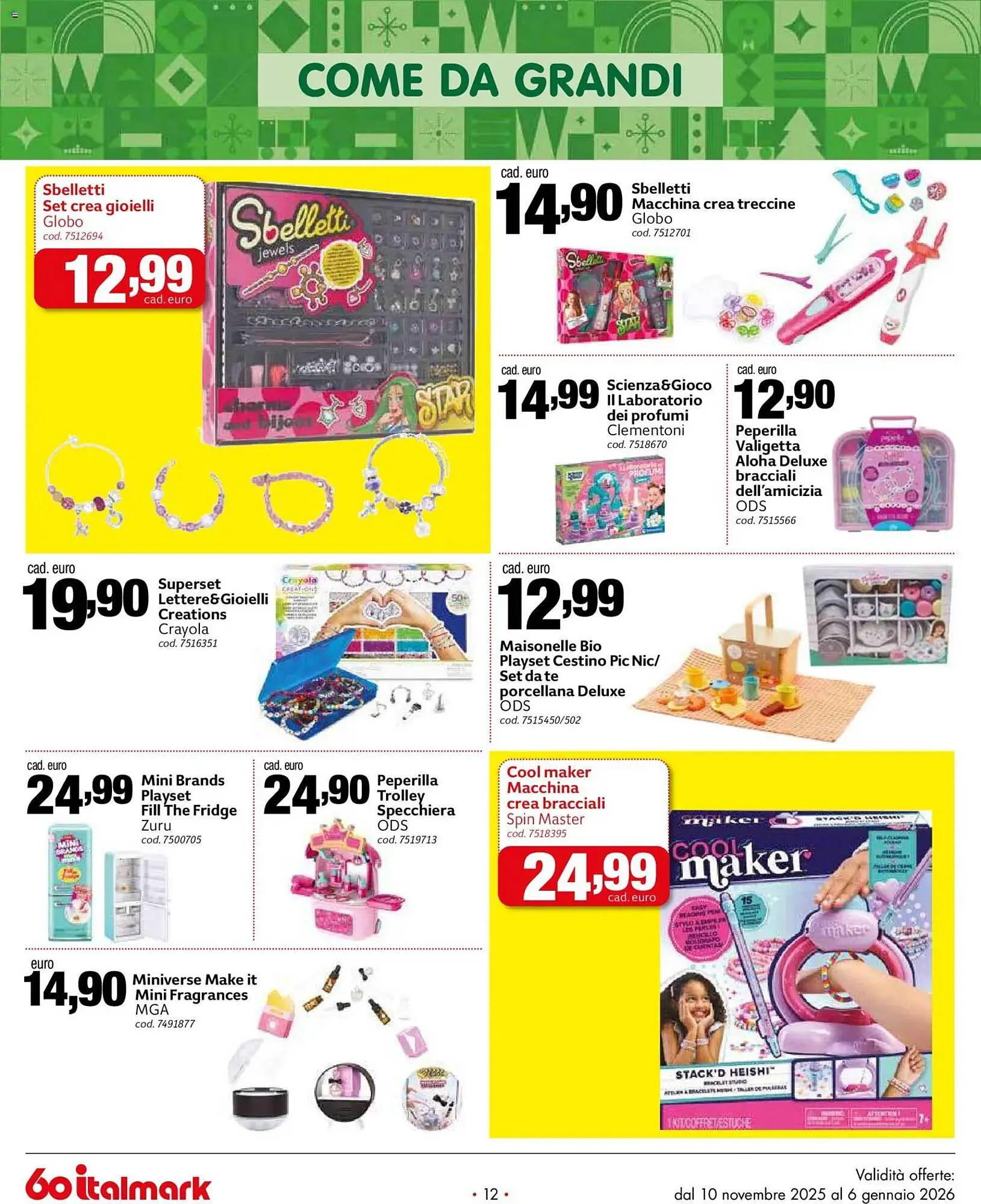 Volantino Italmark da 10 novembre a 6 gennaio di 2026 - Pagina del volantino 12