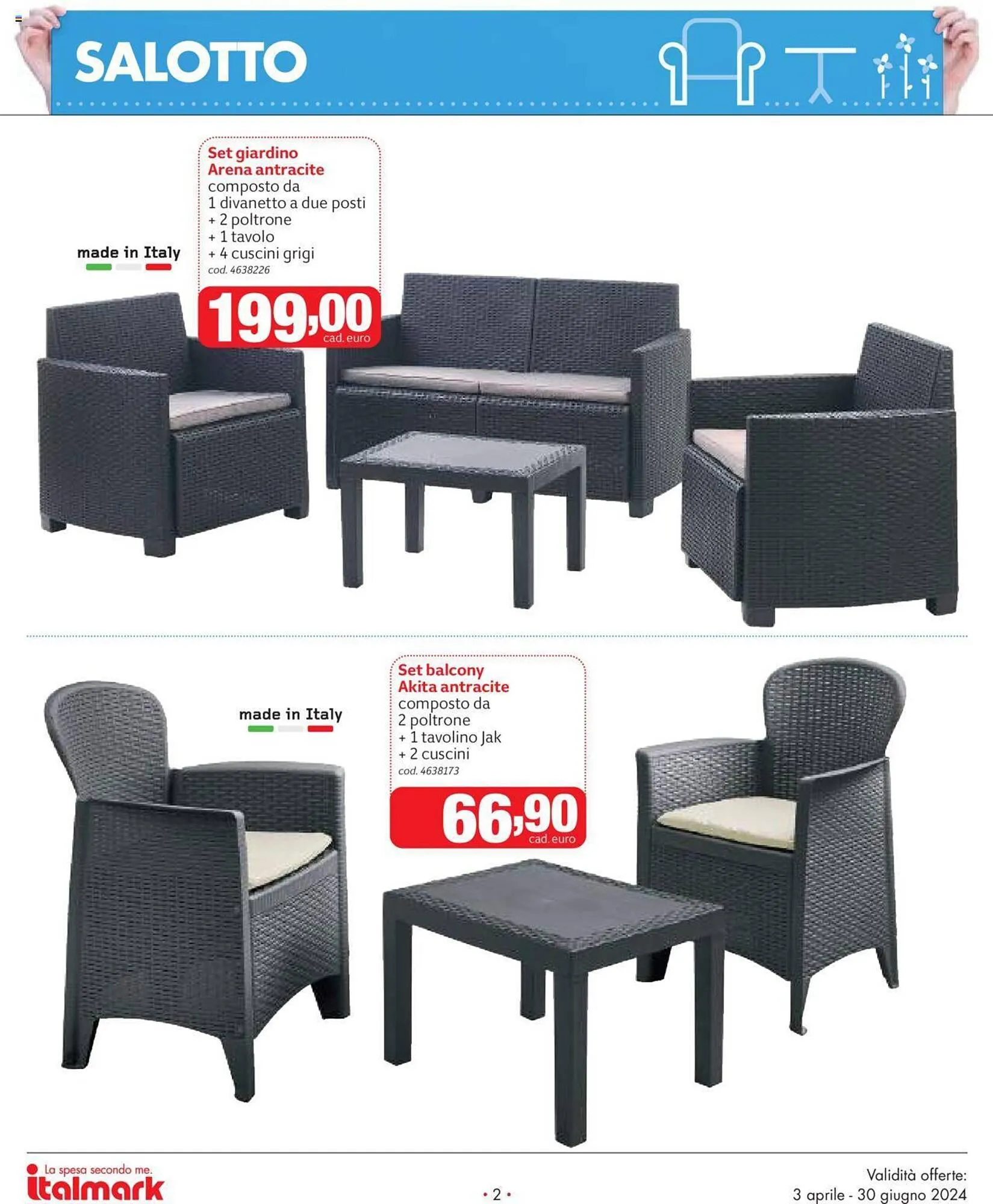 Volantino Italmark da 3 aprile a 30 giugno di 2024 - Pagina del volantino 2