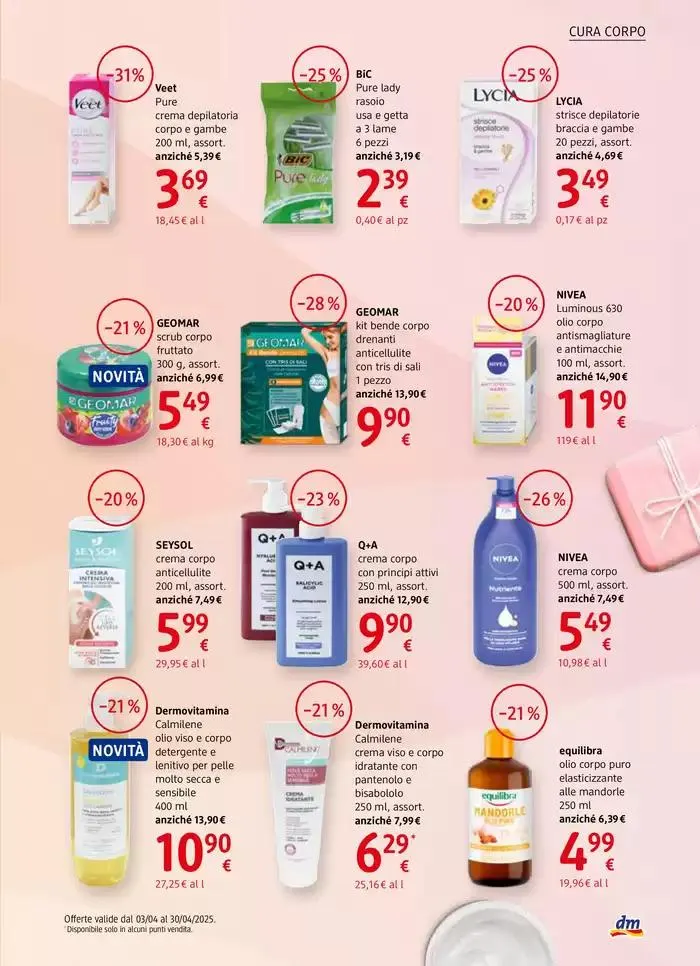 Journal da 3 aprile a 30 aprile di 2025 - Pagina del volantino 7