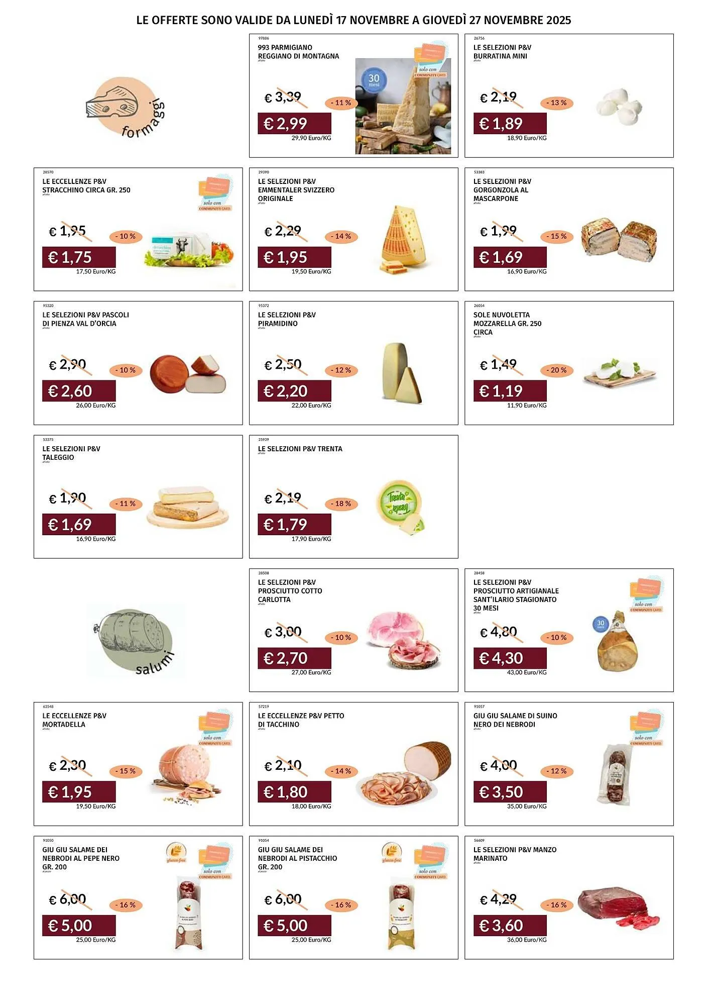 Volantino Prezzemolo e Vitale da 17 novembre a 27 novembre di 2025 - Pagina del volantino 2