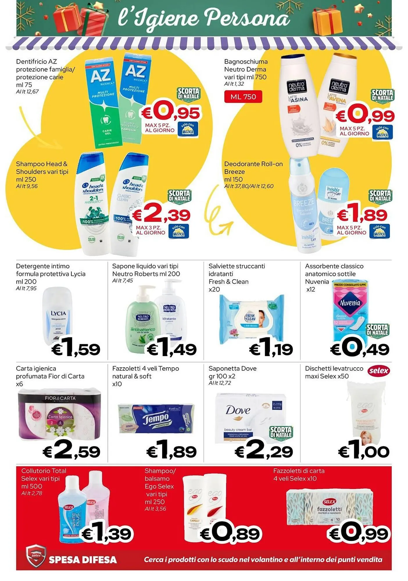 Volantino MAX Supermercati da 5 dicembre a 16 dicembre di 2025 - Pagina del volantino 18