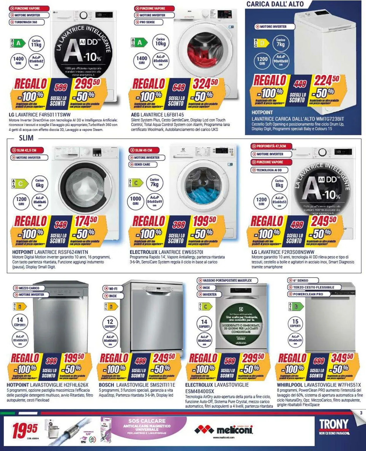 Trony - Palermo Volantino attuale da 2 maggio a 22 maggio di 2024 - Pagina del volantino 3