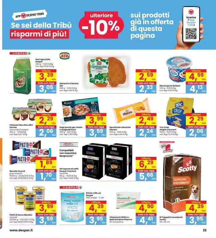 Sconti fino al 50% da 24 marzo a 6 aprile di 2025 - Pagina del volantino 23