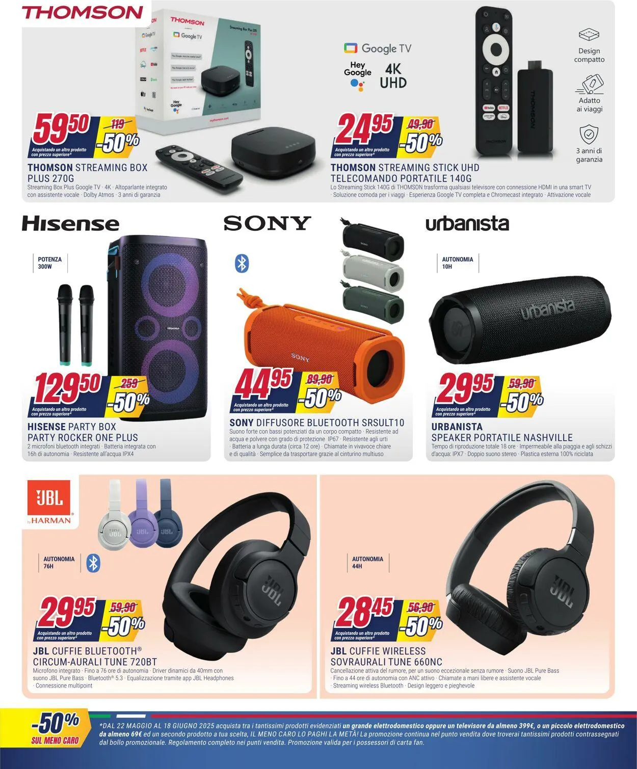 Trony - Milano Volantino attuale da 22 maggio a 18 giugno di 2025 - Pagina del volantino 8