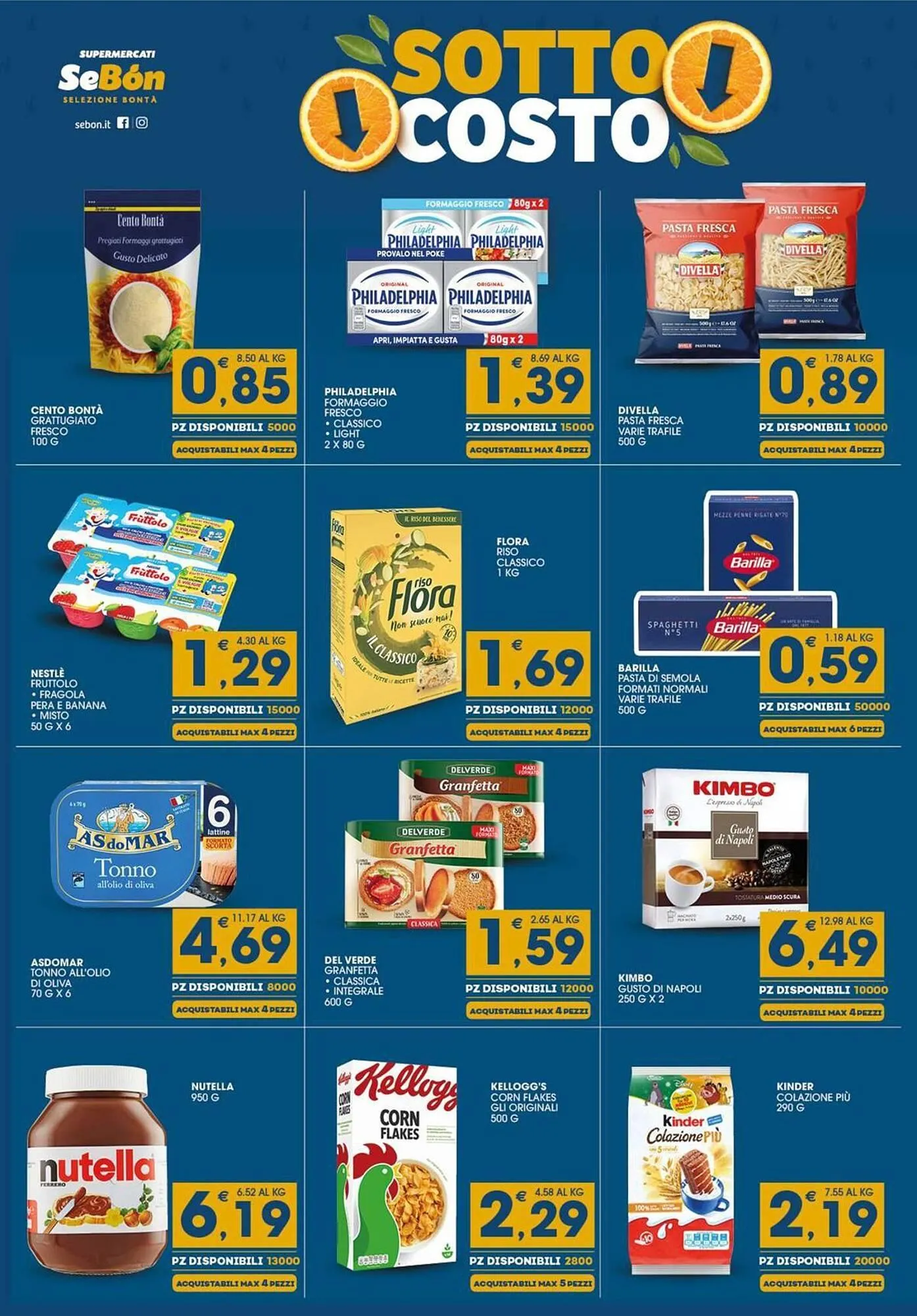 Volantino SeBón Supermercati da 22 ottobre a 31 ottobre di 2025 - Pagina del volantino 2