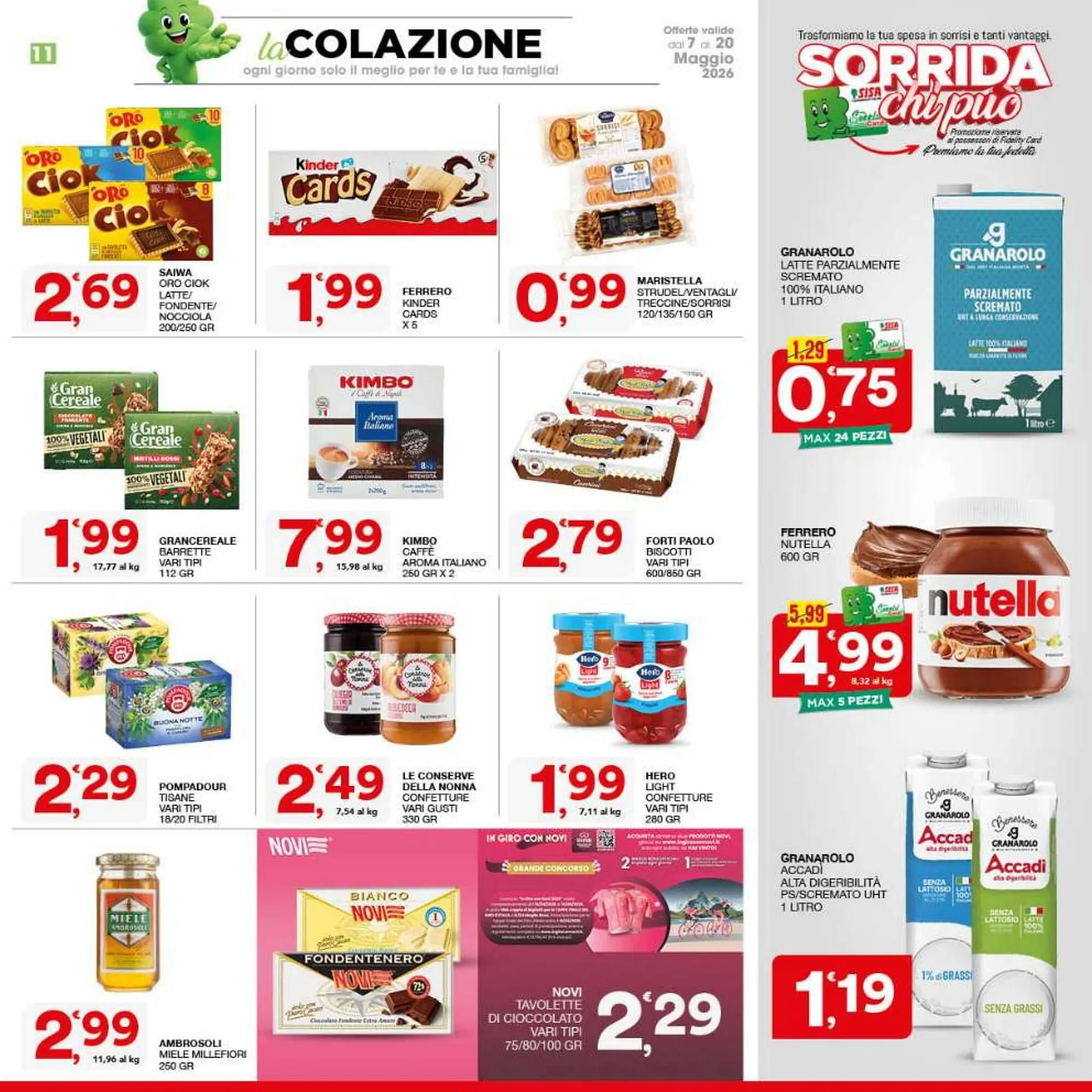 Volantino Sisa da 7 maggio a 20 maggio di 2026 - Pagina del volantino 11