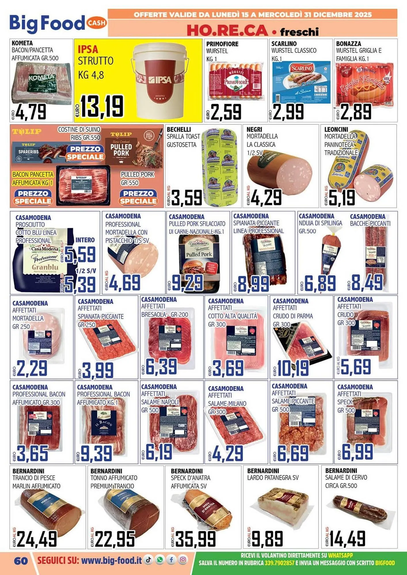 Volantino Big Food da 15 dicembre a 31 dicembre di 2025 - Pagina del volantino 60
