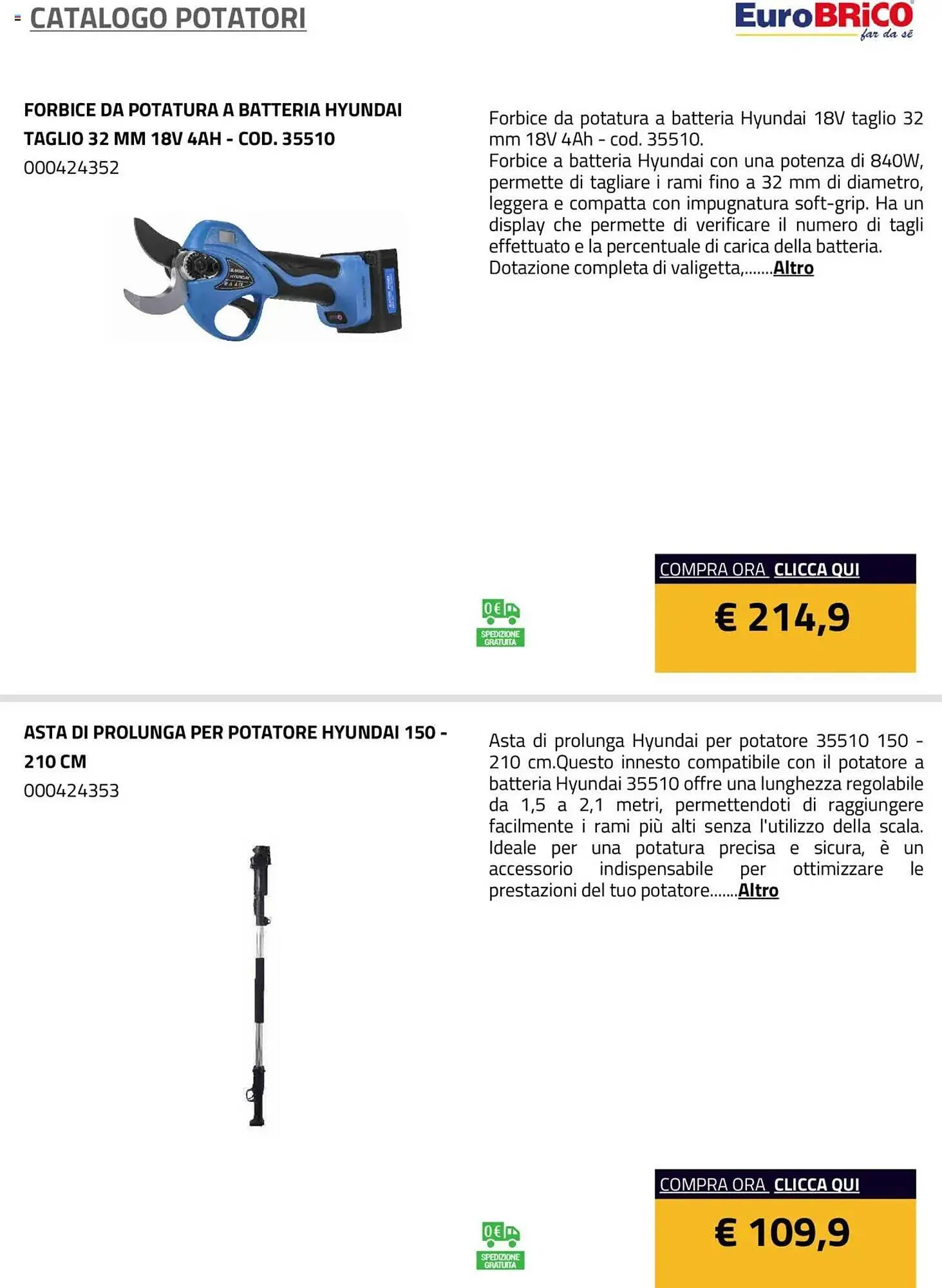 Volantino Eurobrico da 23 luglio a 31 dicembre di 2025 - Pagina del volantino 22