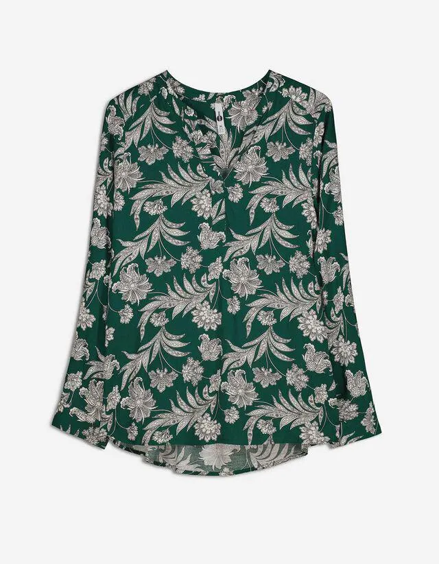 Blusa - Fantasia floreale