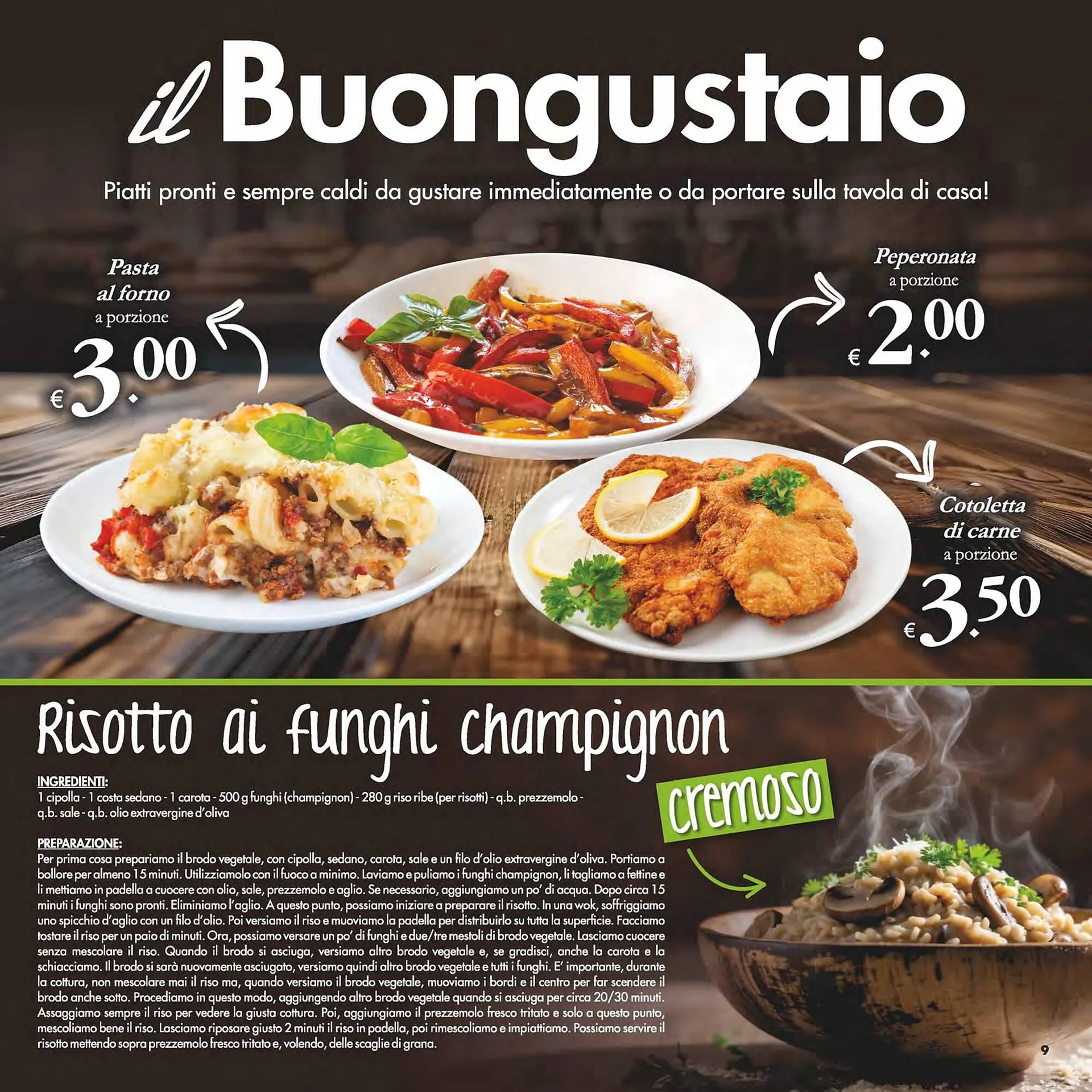 Volantino Gourmet Déco da 3 ottobre a 13 ottobre di 2025 - Pagina del volantino 9