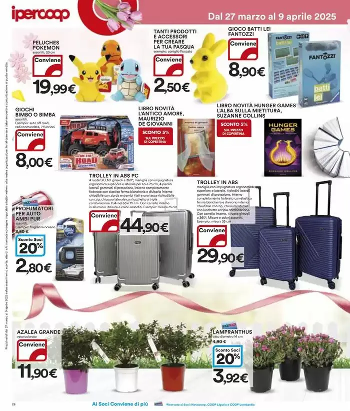 Fiorisce il risparmio! da 27 marzo a 9 aprile di 2025 - Pagina del volantino 28