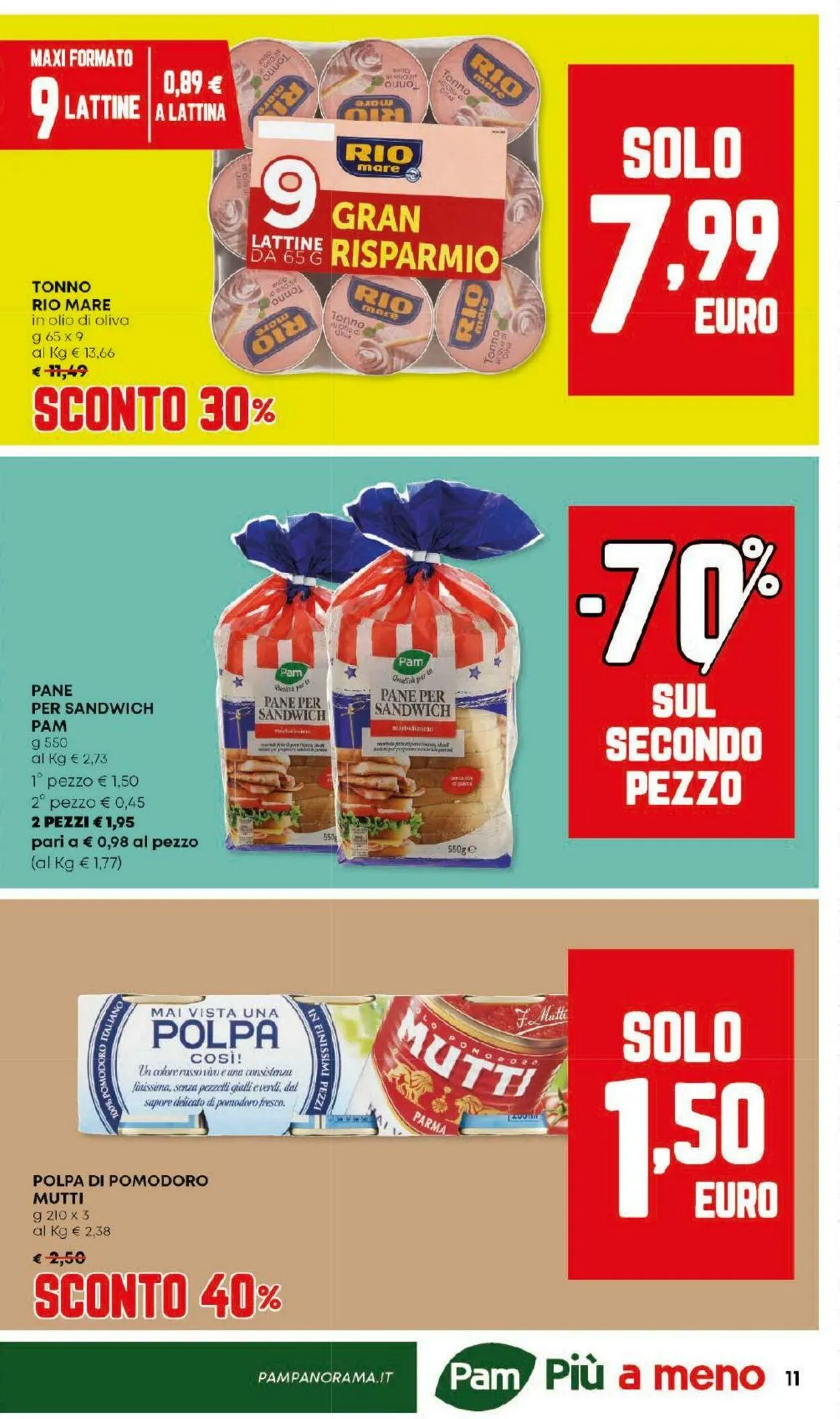 Pam Panorama Volantino attuale da 29 gennaio a 12 febbraio di 2026 - Pagina del volantino 11