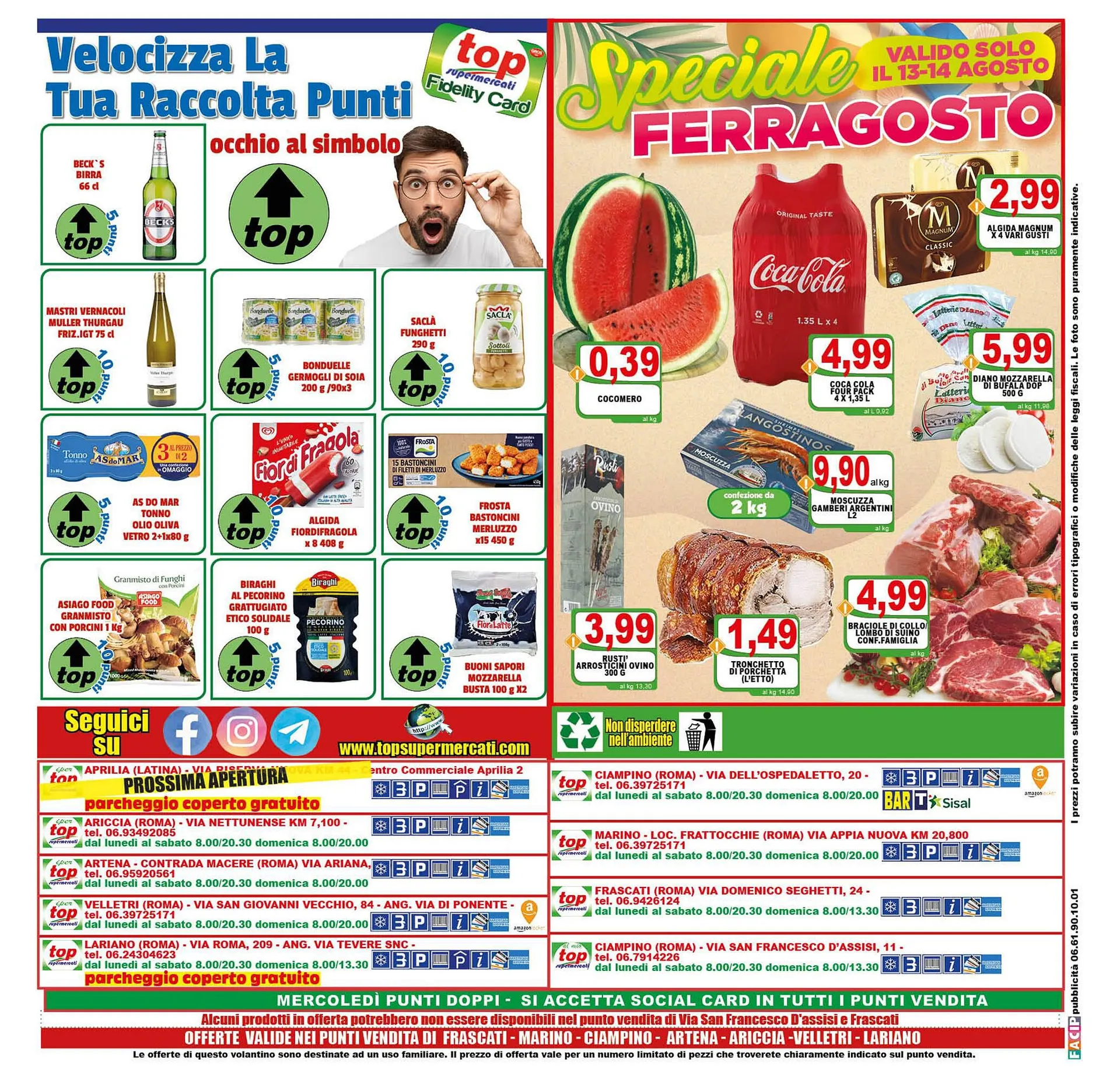 Volantino Top Supermercati da 11 agosto a 22 agosto di 2023 - Pagina del volantino 16