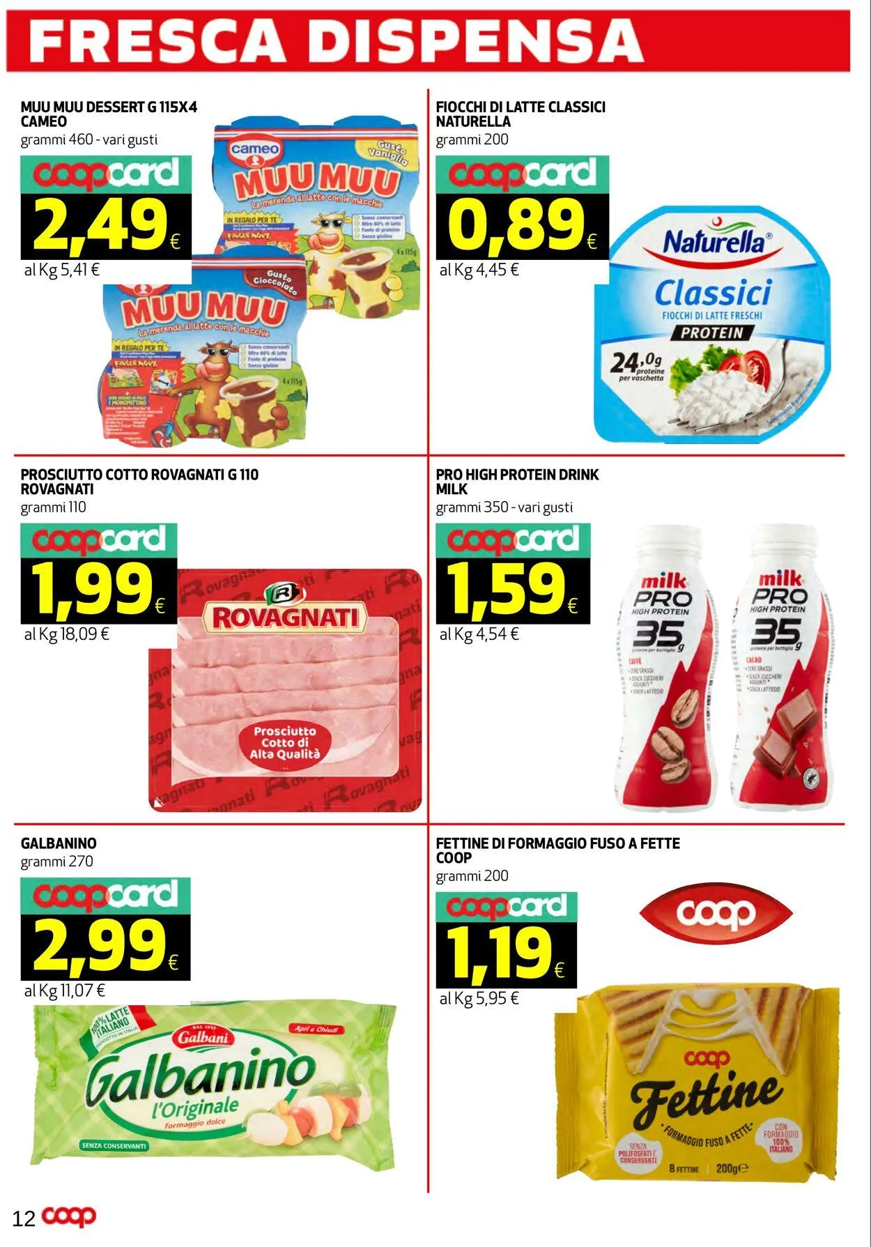 Coop Volantino attuale da 12 giugno a 22 giugno di 2025 - Pagina del volantino 12