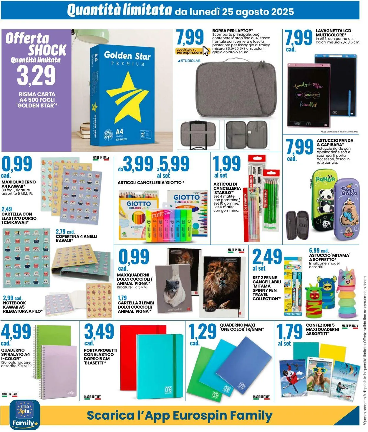 EURO Spin Volantino attuale da 25 agosto a 7 settembre di 2025 - Pagina del volantino 12
