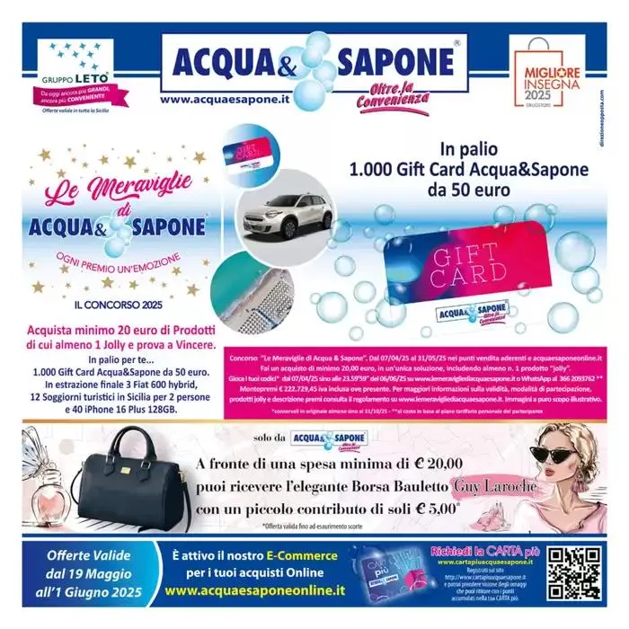 Offerte Valide dal 19 Maggio all'1 Giugno da 19 maggio a 1 giugno di 2025 - Pagina del volantino 1