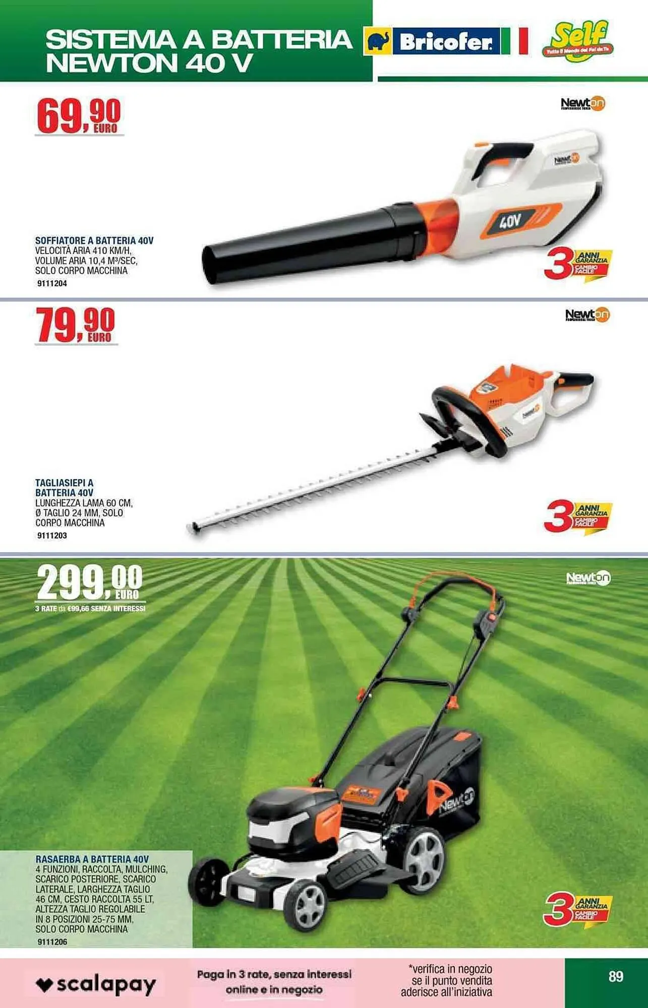 Volantino Self da 9 giugno a 31 agosto di 2025 - Pagina del volantino 89